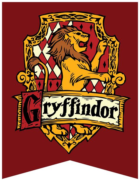Gryffindor Emblem Printable